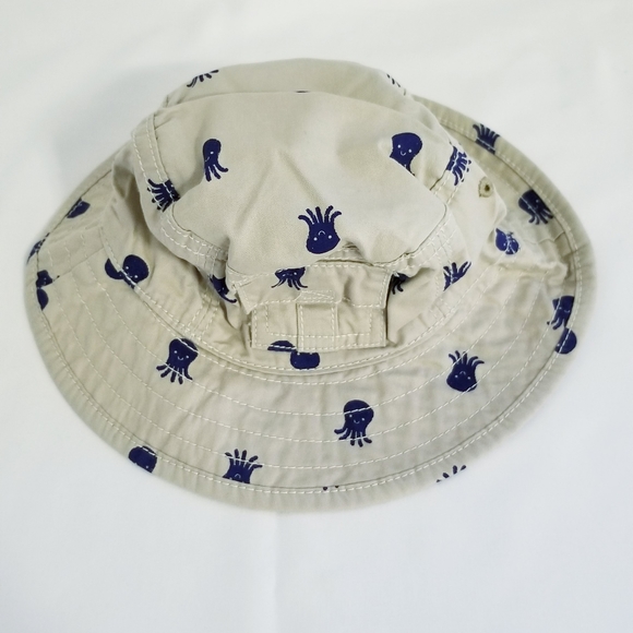 3/$25 NEW Baby Boy's Octopus Print Bucket Hat Size 3-6 Months Nwot - Picture 3 of 11